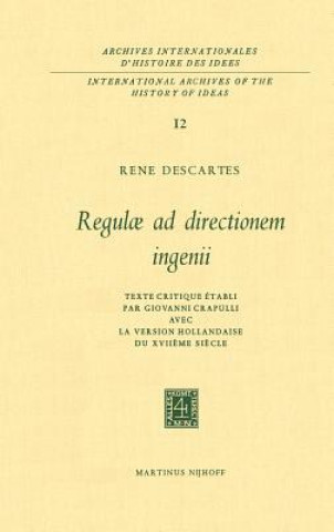 Книга Regulae ad Directionem IngenII René Descartes