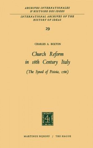 Carte Church Reform in 18th Century Italy Charles A. Bolton