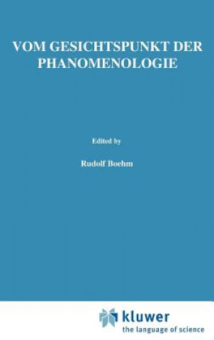 Carte Vom Gesichtspunkt der Phanomenologie Rudolph Boehm