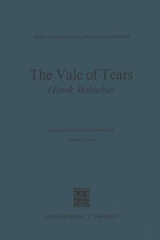 Könyv Vale of Tears (Emek Habacha) J. Hacohen