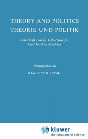 Книга Theory and Politics/Theorie und Politik Klaus von Beyme