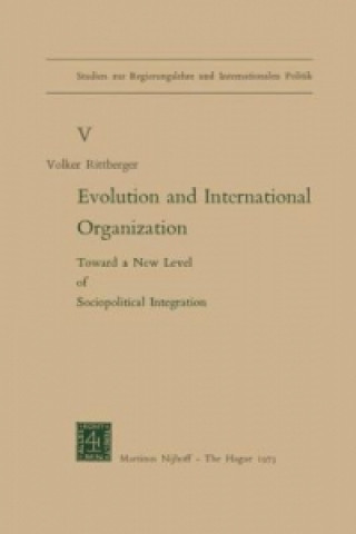 Buch Evolution and International Organization V. Rittberger