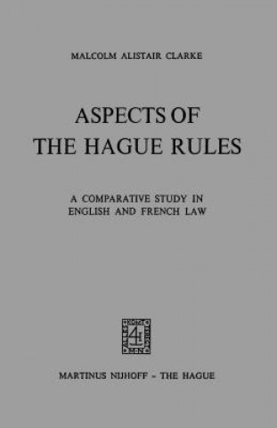 Buch Aspects of The Hague Rules larke