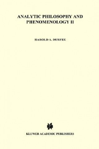Carte Analytic Philosophy and Phenomenology H.A. Durfee