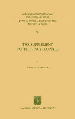 Könyv Supplement to the Encyclopedie Kathleen Hardesty