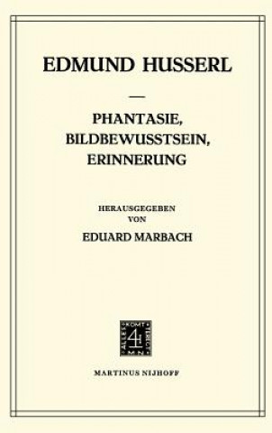 Buch Phantasie, Bildbewusstsein, Erinnerung Zur Phaenomenologie Der Anschauichen Vergegenwaertigungen Texte Aus Dem Nachlass Edmund Husserl