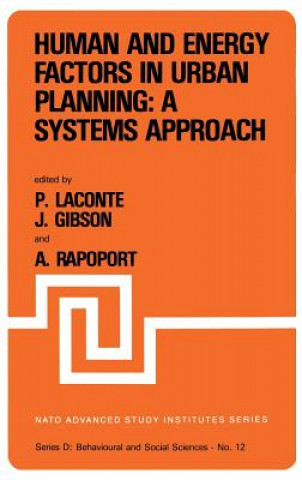 Kniha Human and Energy Factors in Urban Planning: A Systems Approach P. Laconte