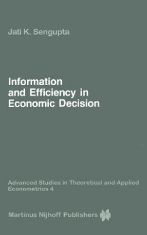 Książka Information and Efficiency in Economic Decision Jati K. Sengupta