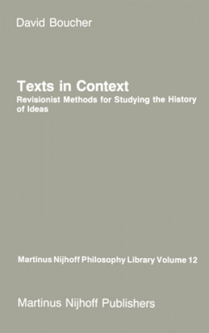 Book Texts in Context David Boucher