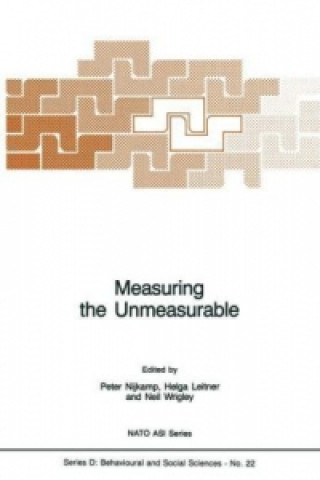 Livre Measuring the Unmeasurable Peter Nijkamp