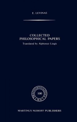 Kniha Collected Philosophical Papers E. Levinas