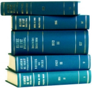 Livre Recueil des cours, Collected Courses, Tome/Volume 193 (1985) cademie de Droit International de la Haye