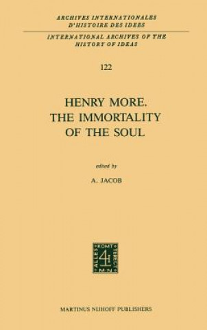 Carte Henry More. The Immortality of the Soul A. Jacob