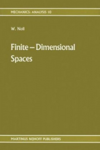 Buch Finite-Dimensional Spaces Walter Noll