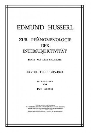 Kniha Temporary Title 19991103 Edmund Husserl