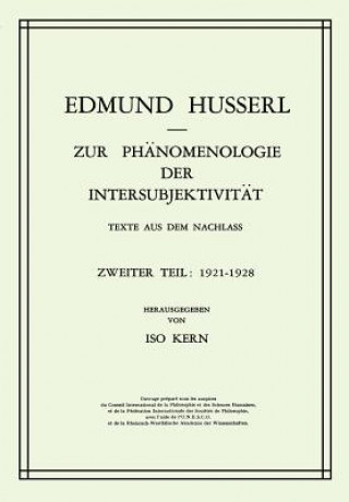 Książka Temporary Title 19991103 Edmund Husserl