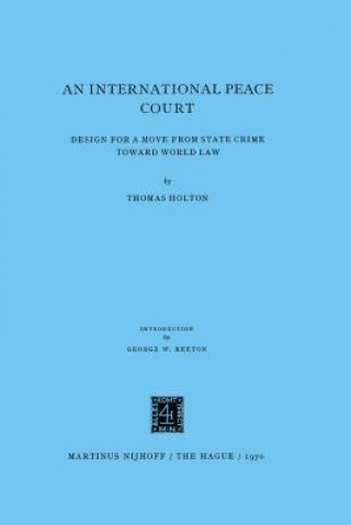 Book International Peace Court T. Holton