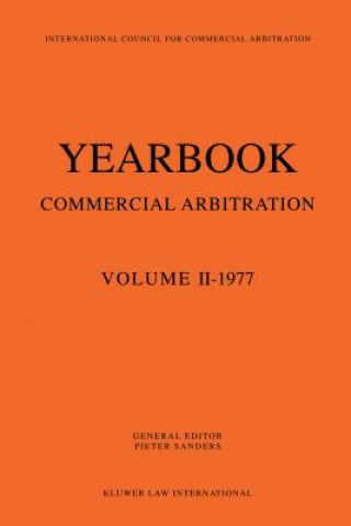 Książka Yearbook Commercial Arbitration Pieter Sanders