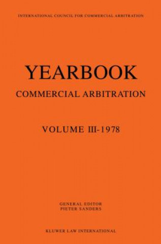 Książka Yearbook Commercial Arbitration Pieter Sanders