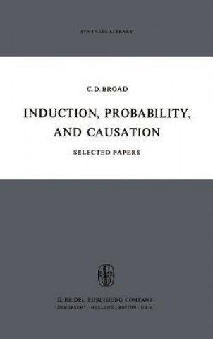 Kniha Induction, Probability, and Causation C. D. Broad