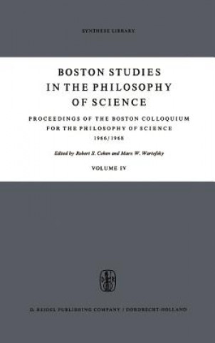 Książka Proceedings of the Boston Colloquium for the Philosophy of Science 1966/1968 Robert S. Cohen