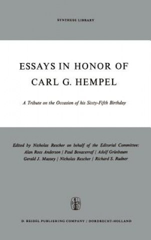 Carte Essays in Honor of Carl G. Hempel N. Rescher