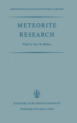 Livre Meteorite Research Peter M. Millman