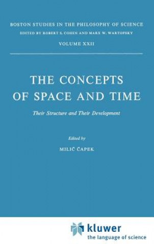 Książka Concepts of Space and Time M. Capek