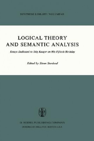 Βιβλίο Logical Theory and Semantic Analysis S. Stenlund
