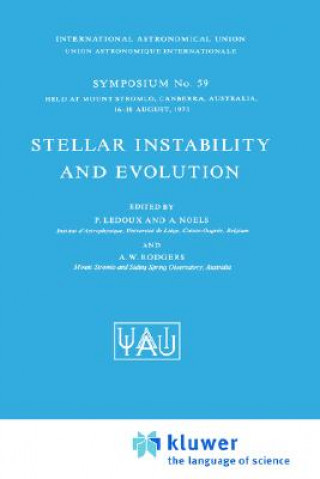 Książka Stellar Instability and Evolution P. Ledoux