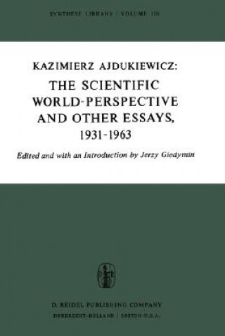 Kniha Scientific World-Perspective and Other Essays, 1931-1963 J. Giedymin