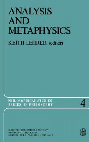 Book Analysis and Metaphysics Keith Lehrer