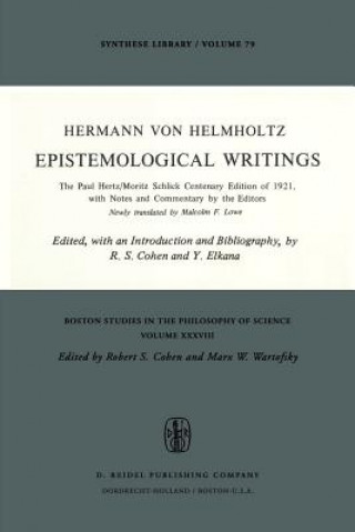 Knjiga Epistemological Writings Hermann von Helmholtz