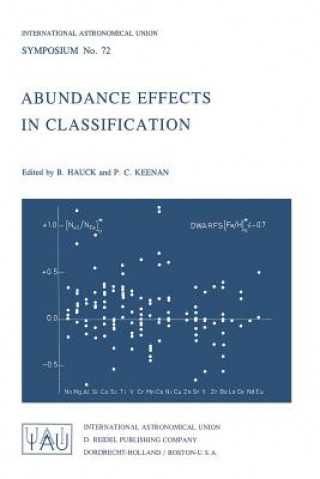 Book Abundance Effects in Classification B. Hauck