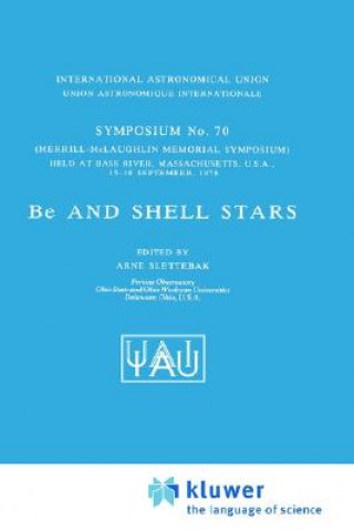 Kniha Be and Shell Stars A. Slettebak