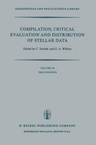 Book Compilation, Critical Evaluation and Distribution of Stellar Data Carlos Jaschek
