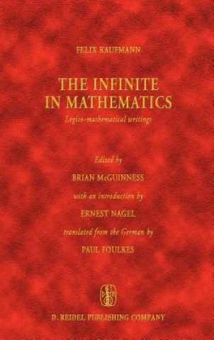 Libro Infinite in Mathematics Felix Kaufmann