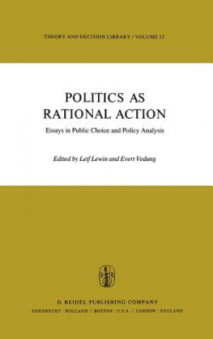 Książka Politics as Rational Action L. Lewin