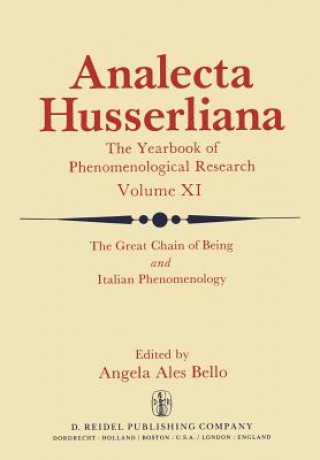 Kniha Great Chain of Being and Italian Phenomenology A.A. Bello