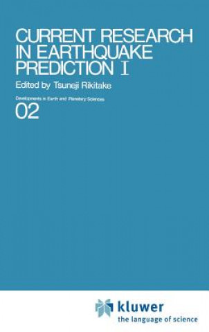 Knjiga Current Research in Earthquake Prediction Vol.I Tsuneji Rikitake