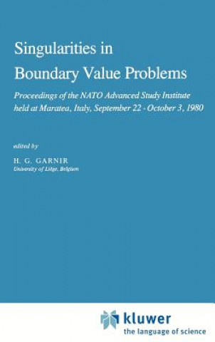 Книга Singularities in Boundary Value Problems H.G. Garnir