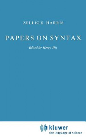 Kniha Papers on Syntax Z. Harris