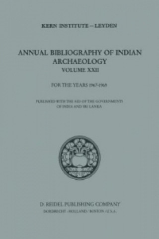Könyv Annual Bibliography of Indian Archaeology E.C.L. During Caspers