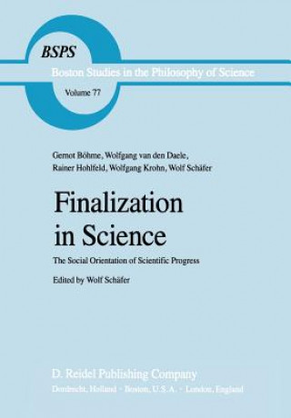 Kniha Finalization in Science Wolf Schäfer