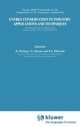 Book Energy Conservation in Industry Applications and Techniques H. Ehringer