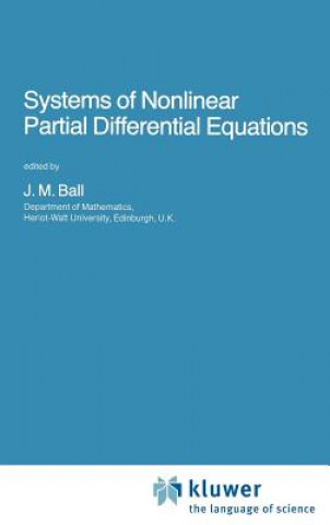 Könyv Systems of Nonlinear Partial Differential Equations J.M. Ball