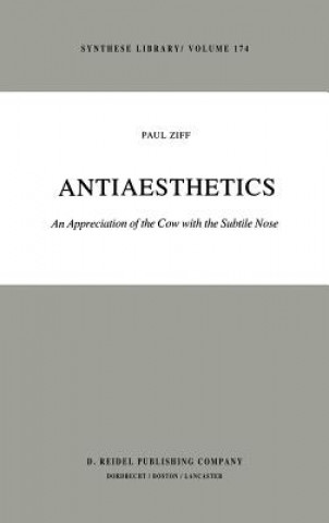 Kniha Antiaesthetics Paul Ziff