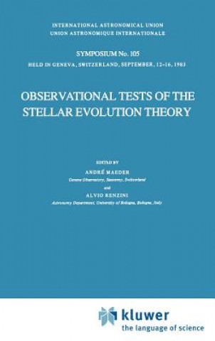 Buch Observational Tests of the Stellar Evolution Theory André Maeder