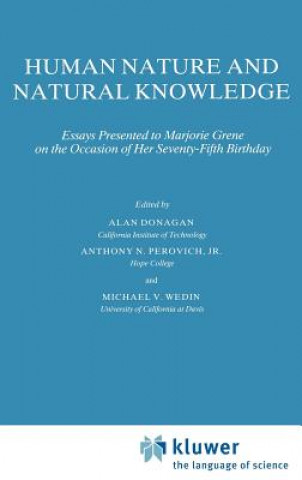 Книга Human Nature and Natural Knowledge B. Donagan