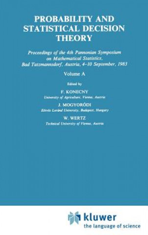 Książka Probability and Statistical Decision Theory F. Konecny